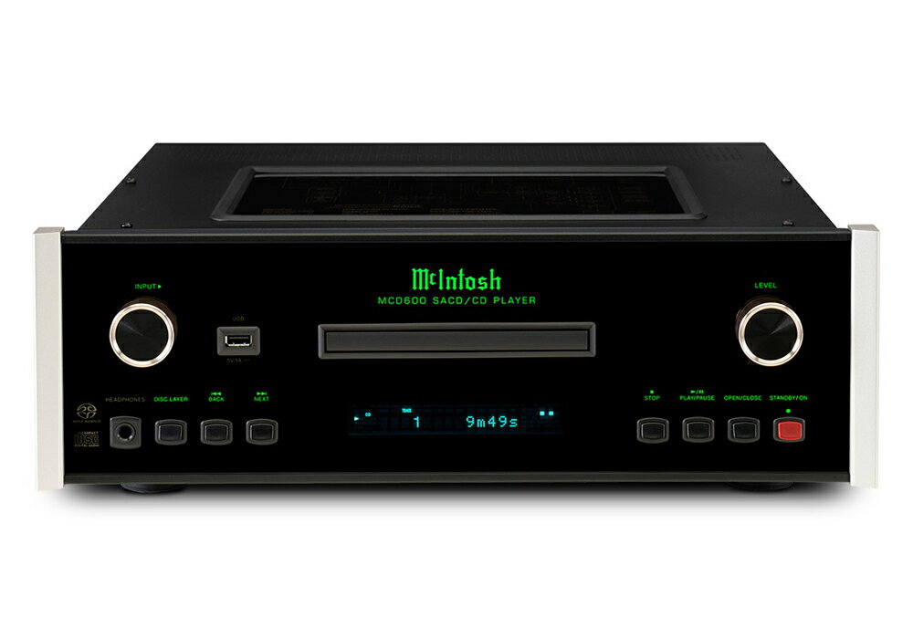 McIntosh - MCD600（SACD/CDプレーヤー）【メーカー取寄品・納期は確認後ご連絡】