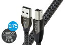 audioquest - USB2 CARBON/0.75m（USB2/CAR/0.75M）（USB2.0 A-B）【在庫有り即納】