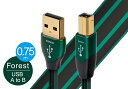 audioquest - USB2 FOREST/0.75m（USB2/FOR/0.75M）（USB2.0 A-B）【在庫有り即納】