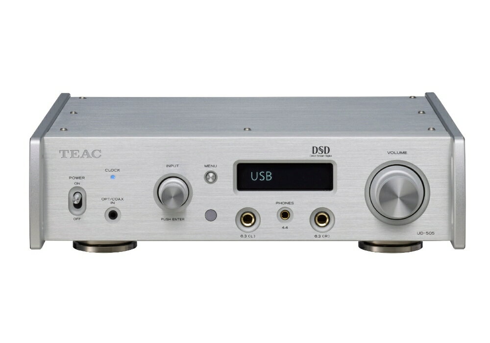 TEAC - UD-505-S/シルバー（USB-DAC内蔵ヘッドホンアンプ/旭化成DAC搭載モデル ...