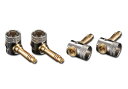 AET - EVO-BBLHG/L型バナナプラグ(4個入り)工業用硬質金【在庫有り即納】