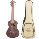 Bamboo Ukulele - Bocote ウクレレ BU-23BOC （チューナー内蔵・ソフトケース付属）【国内正規品】【メーカー在庫有り即納】