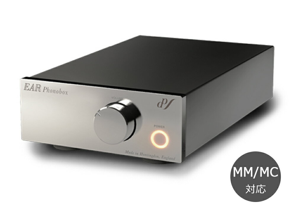 EAR - Phonobox MM/MC De-Luxe/40Ω仕様（MM/MC対応・管球式フォノイコライザーアンプ）【メーカー直送品（代引不可）・納期は確認後ご連絡】