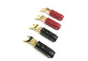 audioquest - SG-300SPADE(4個入り)スペードプラグ【在庫有り即納】