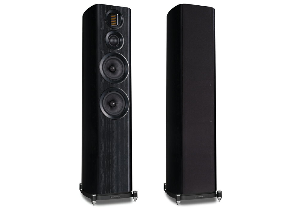 Wharfedale - Evo4.4/BL/ブラックアッシュ（ペア）フロアスタンドスピーカー【メーカー直送品（代引不可）・納期は確認後ご連絡】