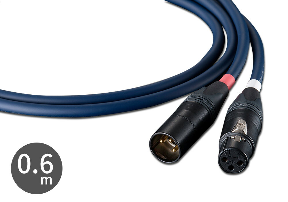 AET - EVO-0706KRN/XLR/0.6m（XLRケーブル/ペア）【在庫有り即納】