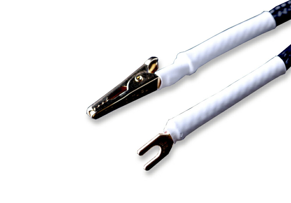 KOJO（光城精工） - Clone1C（アースケーブル・1.2m・Y端子-ワニ口グリップ）【メーカー直送品（代引不可）・納期は確認後ご連絡】