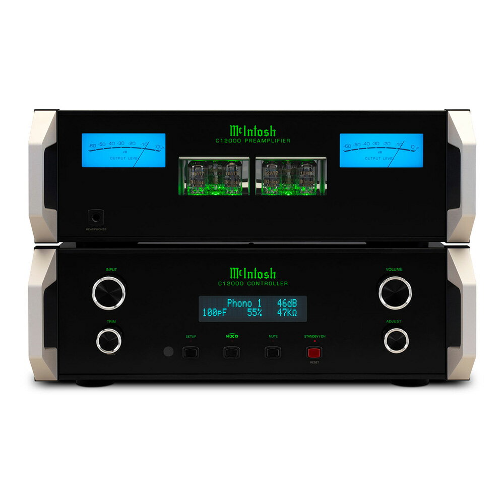 McIntosh - C12000（ソリッドステート＆真空管出力 プリアンプ）【メーカー直送品（代引不可） 納期は確認後ご連絡】