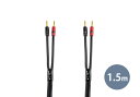 audioquest - RKT11/1.5M/B(ROCKET11・スピーカーケーブル・1.5m・両端バナナプラグ・シングル接続・ペア)【メーカー取寄品・納期は確認後ご連絡】