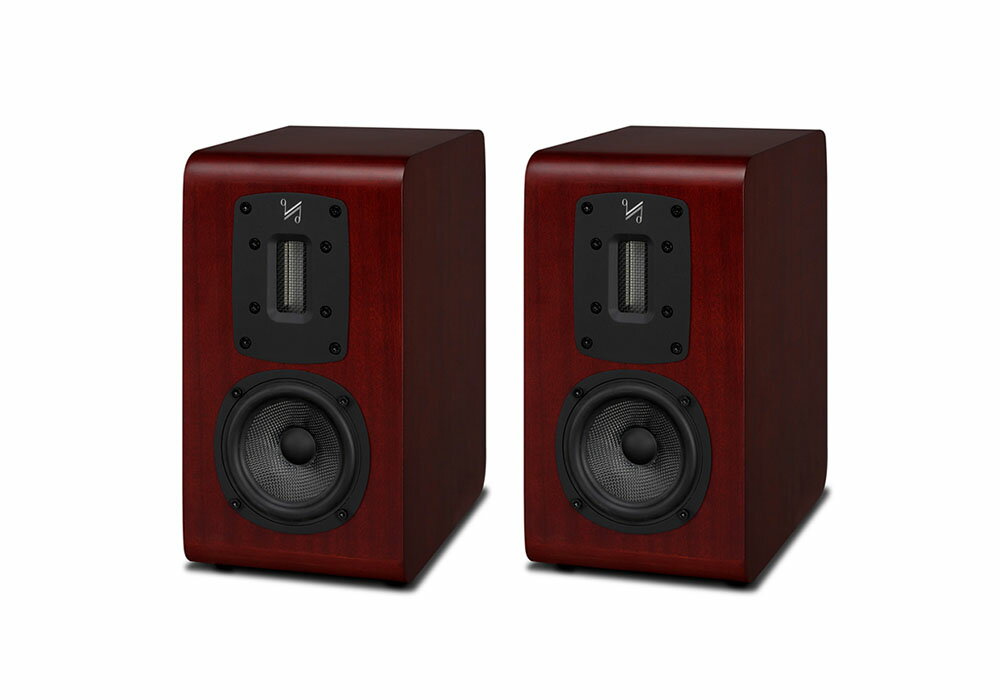 QUAD - S-1/マットマホガニー（ペア）ブックシェルフスピーカー【メーカー在庫有り即納】