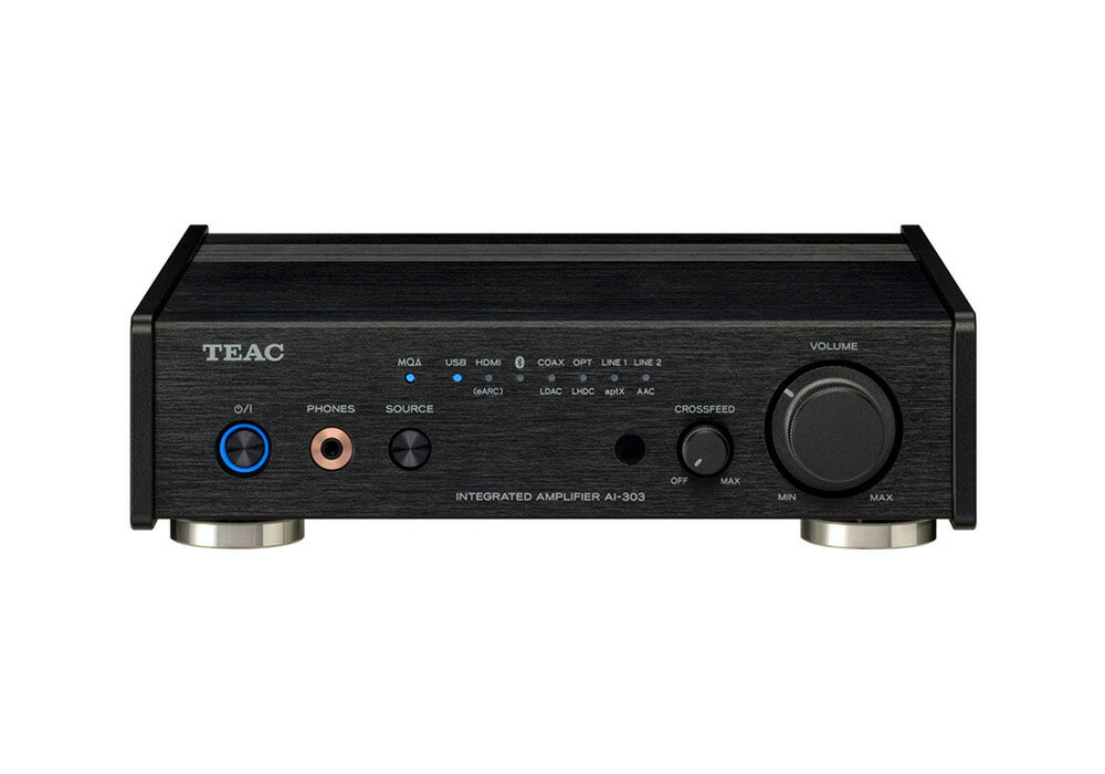 TEAC - AI-303/ブラック（HDMI USB DAC Bluetooth搭載プリメインアンプ）【在庫有り即納】