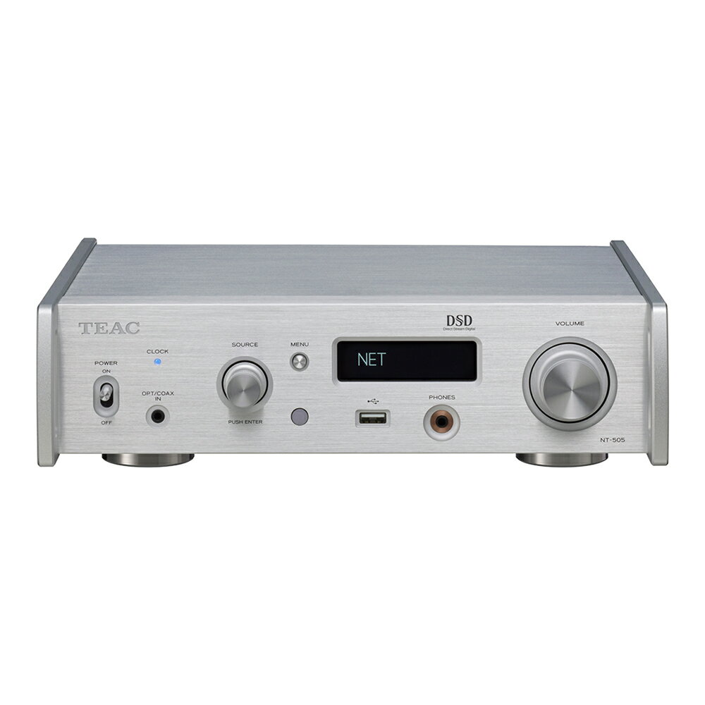 TEAC - NT-505-X（シルバー）（USB DAC・ネットワークプレーヤー）【次回5月末入荷予定・ご予約受付中】