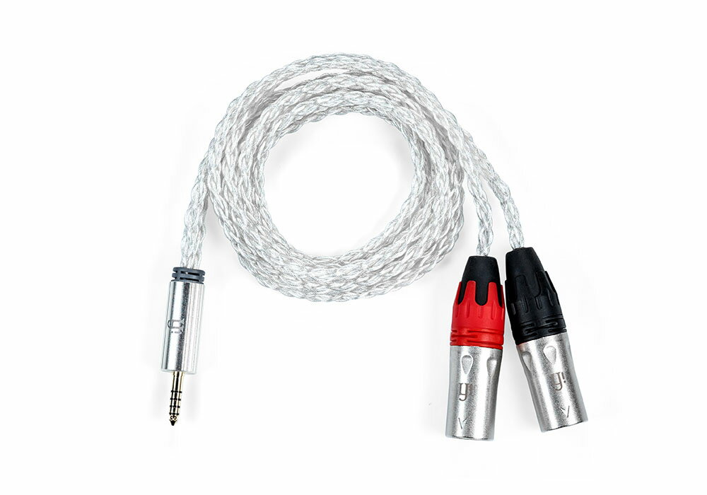 iFi audio - 4.4 to XLR cable/2.0m（4.4mm-XLRオス×2変換 バランスケーブル）【在庫有り即納】