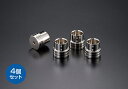 AET - EVO-RCB(4個セット)RCA端子用キャップ・工業用真鍮素材【在庫有り即納】