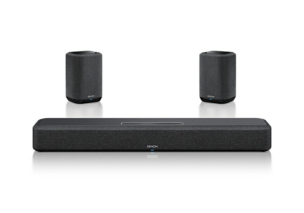 DENON - DENON HOME SOUND BAR 550 SET/ブラック（DENONHOMESB550SET）（サウンドバー+ワイヤレススピーカーセット）【在庫限り・在庫有り即納】