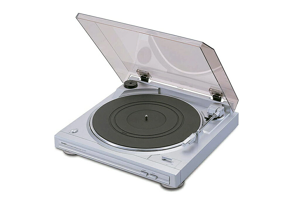 DENON - DP-29F/シルバー（DP29F/S）（フォノイコライザー内蔵 MMカートリッジ付属 フルオートレコードプレーヤー）【在庫有り即納】