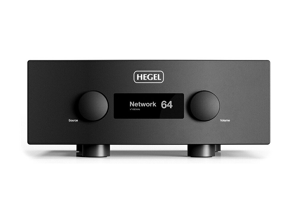 HEGEL - H600/ブラック（ネットワーク・USB/DAC内蔵インテグレーテッドアンプ）【メーカー取寄品・納期は確認後ご連絡】