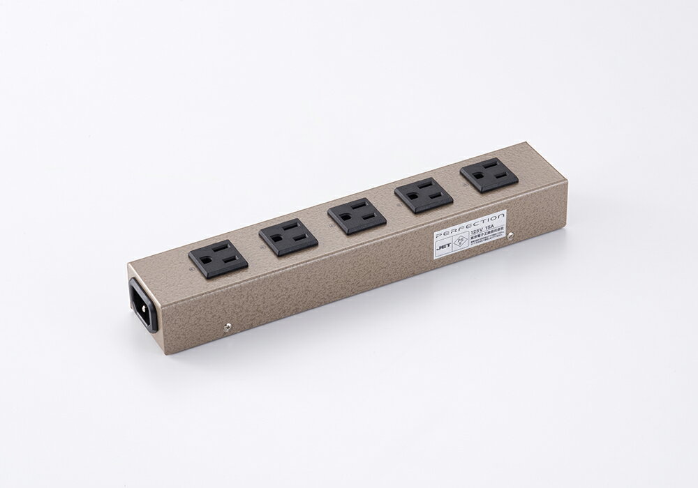 Perfection - PFT-T850（5口電源タップ・ケーブル別売インレットタイプ）高周波電磁ノイズ吸収シート搭載【在庫有り即納】のサムネイル