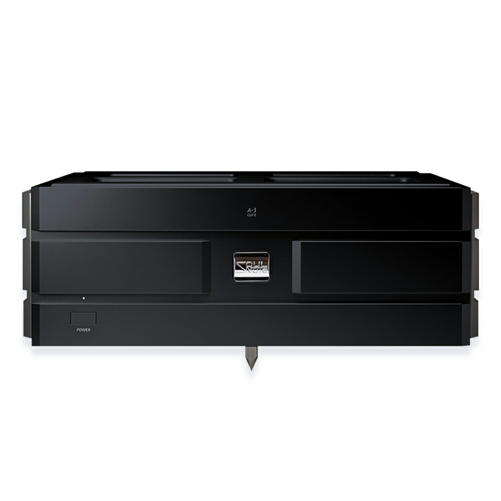 SOULNOTE - A-3 core/プレミアム・ブラック(ステレオパワーアンプ){大型CSR}【メーカー直送品(代引不可)・納期は確認後ご連絡】