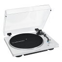 audio-technica - AT-LP70X/WS(ホワイト/シルバー)フルオートターンテーブル【在庫有り即納】