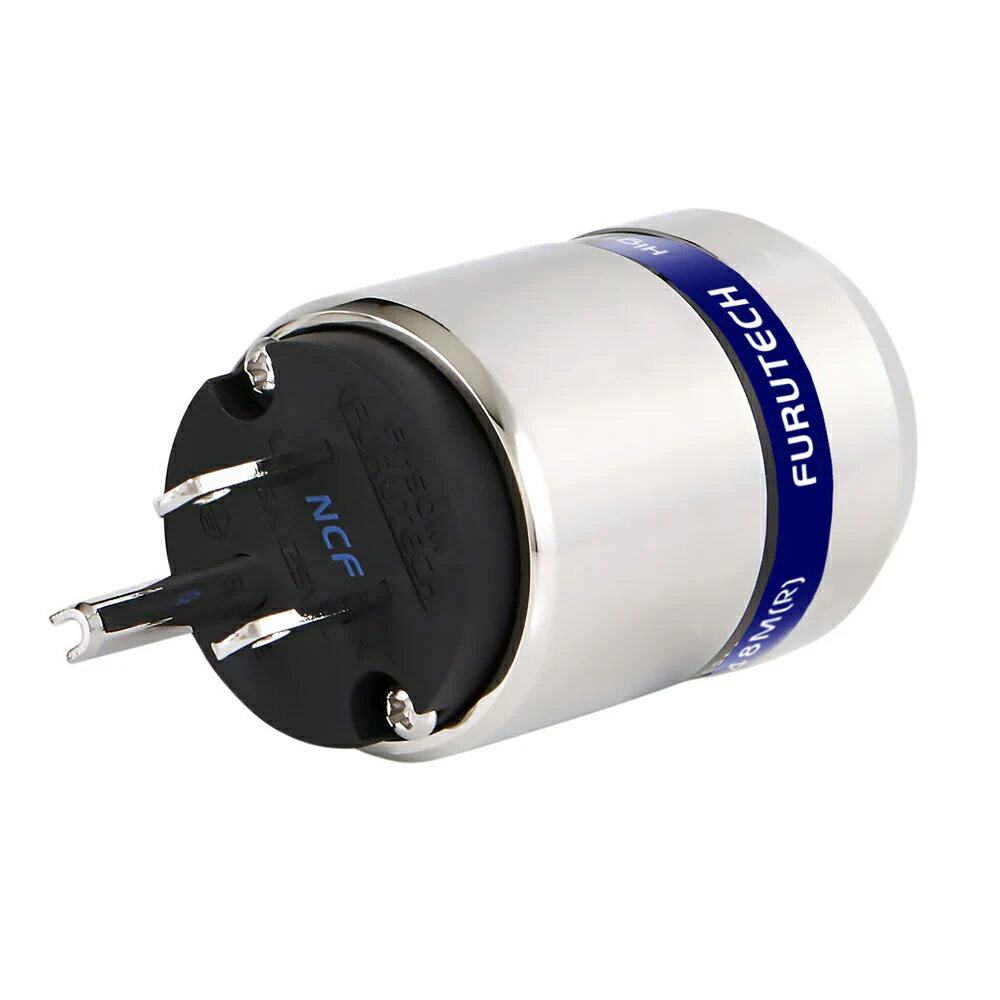 FURUTECH - FI-48M NCF（R）（15A用3P電源プラグ・ロジウムメッキ）【メーカー取寄品・納期は確認後ご連絡】