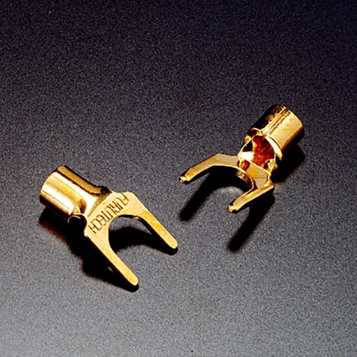 FURUTECH - FP-203（G）4本1組（Yラグ端子・24k金メッキ）【メーカー取寄品・納期は確認後ご連絡】