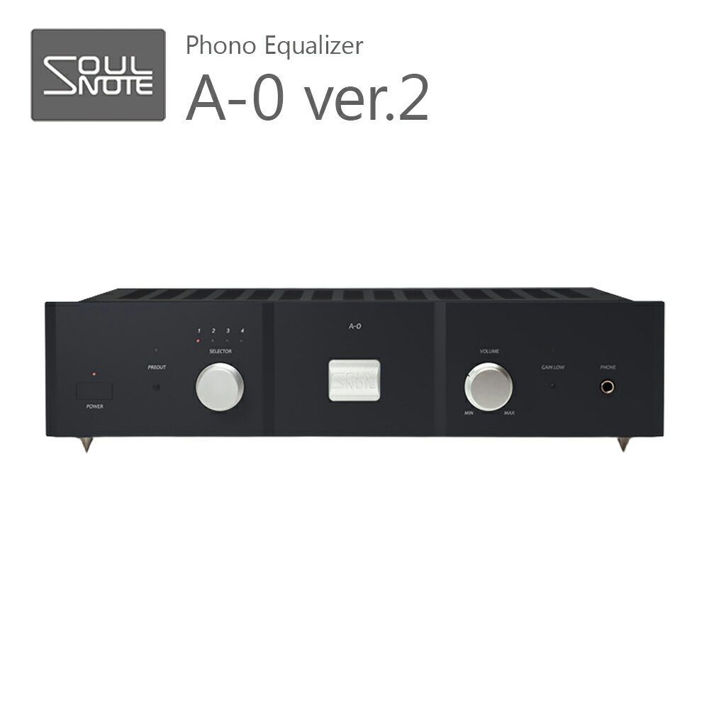 SOULNOTE - A-0 ver.2/プレミアム・ブラック(インテグレーテッドアンプ)【12月下旬発売予定・ご予約受付中】