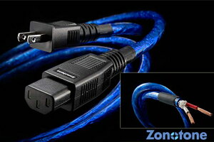 楽天オーディオのだや【ケーブル】Zonotone　ゾノトーン6N2P-3.0 Meister1.5m　完成品超高純度6N・2種ハイブリッド 2芯（3.0スケア×2）・2P電源ケーブル6N2P3.0 Meister