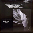 【1枚即納可能！高音質!!200G 重量盤 マーキュリーLP】ヴァイオリンとピアノのためのソナタ集：デイヴィッド・アベル（ヴァイオリン）、スタインバーグ（ピアノ） Debussy,Bartok,Brahmspiano Julie SteinbergDAIVB Abel,Julie Steinbeng aapc8722