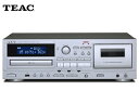 【送料無料】TEACAD-850-SE AD850SEティアックカセットデッキ/CDプレーヤーカラオケにも使えるエコー機能付きマイク入力端子を装備USBメモリーにも録音が可能なカセットデッキ&プレーヤー