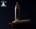 【送料無料】KOJO-TECHNOLOGY 光城精工Crystal EpR-G×2CrystalEpRG(2個セット)RCAプラグクリスタル 仮想アース スティ...