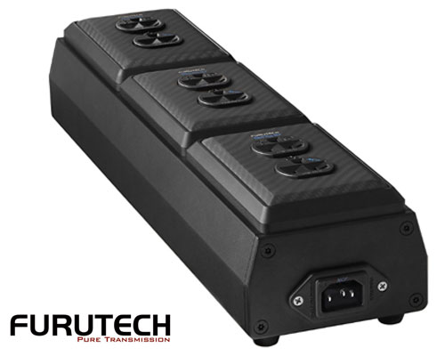 【送料無料】GTO-D3 NCF(R) 6個口フルテック FURUTECHGTOD3NCFRコンセント6口仕様フィルター非内蔵型6口電源タップ