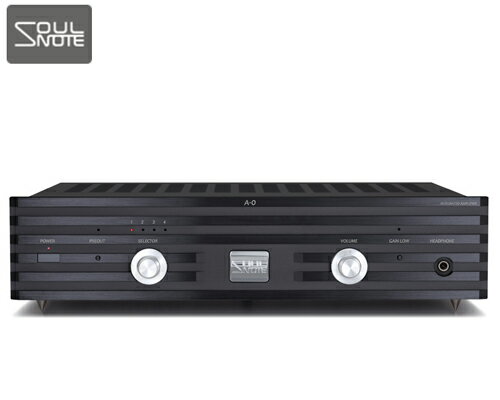 【送料無料】SOULNOTE A-0ソウルノート A0black ブラックプリメインアンプIntegrated Amplifier (SOULNOTE 10周年記念モデル)