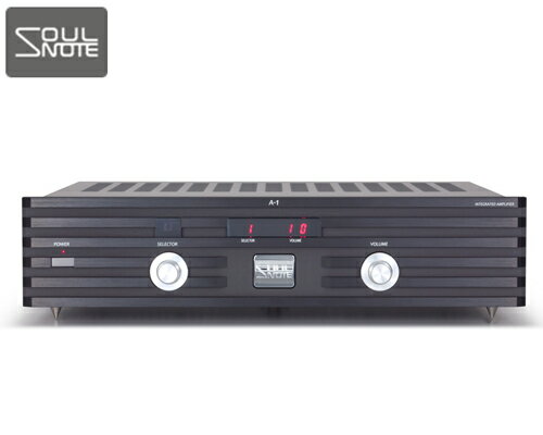 【送料無料】SOULNOTE A-1ソウルノート A1ブラック blackプリメインアンプIntegrated Amplifier (SOULNOTE 10周年記念モデル)