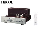 【送料無料】TRIODE TRX-4TRX4 トライオード真空管プリメインアンプ 真空管プリアンプ真空管電源部の強化と信頼性向上を図ったモデル3系統の出力を備えており、バイアンプ駆動対応