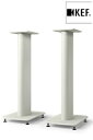 【送料無料】KEFS2 Floor StandミネラルホワイトLS50 Wireless II、LS50 Meta用スピーカースタンド（ペア）Mineral White その1