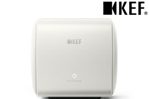 【送料無料！】KEF ケーイーエフKC62 SUBWOOFERMineral White　ミネラルホワイトサブウーファー