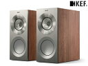 【送料無料】KEF Reference1 Meta ペアSatin Walnut/SilverHiFi スピーカーブックシェルフ型スピーカーのベンチマーク3ウェ...