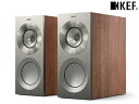 【送料無料】KEF Reference1 Meta ペアSatin Walnut/SilverHiFi スピーカーブックシェルフ型スピーカーのベンチマーク3ウェイ・バスレフサテンウォルナットシルバー