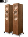 【送料無料】KEF R7 META(1ペア)walnut ウォルナットHiFi スピーカーRシリーズミドルサイズ 3ウェイ・フロアスタンド型スピーカーフロアスタンドスピーカー(2)