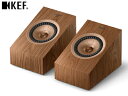 【送料無料】KEF R8 META(ペア)Walnut ウォールナットHiFi スピーカーRシリーズDolby Atmosサラウンド・スピーカーイネーブルドスピーカー　ラウドスピーカー