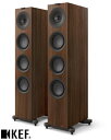【送料無料】KEF Q11 Meta walnut ペアQ11 Meta ウォールナット ウォルナットQシリーズトールボーイスピーカーフラッグシップ 3ウェイ・...
