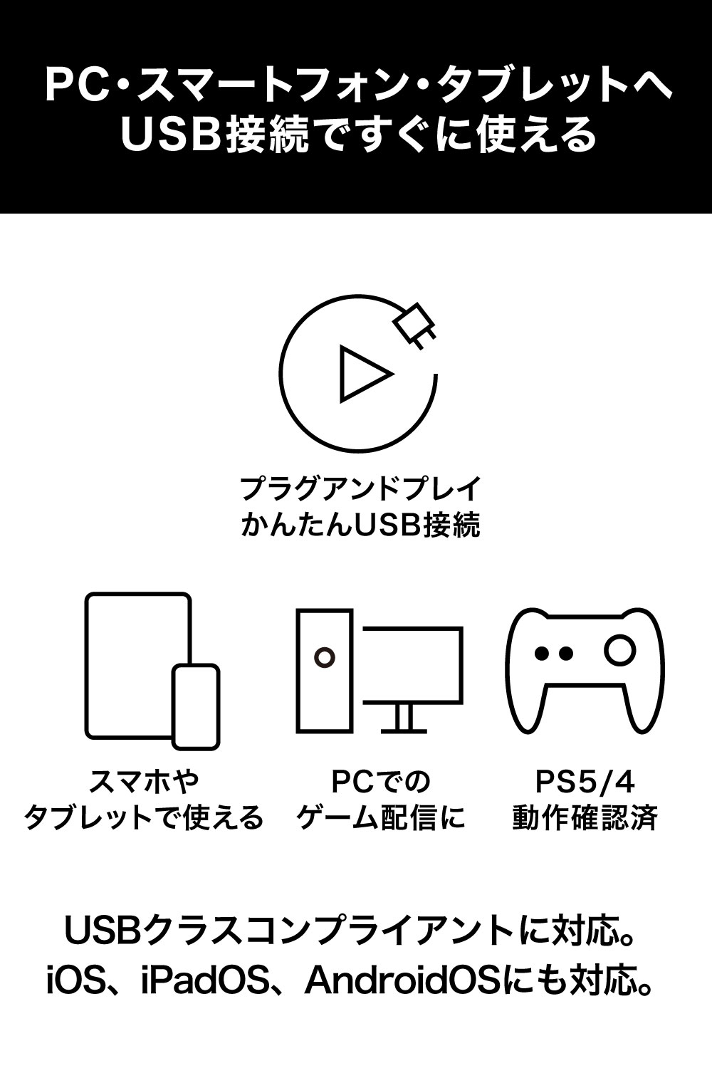 オーディオテクニカ AT-UMX3 USBオーディオミキサー オーディオインターフェース 配信機材 DTM 音楽制作 USB Type-C スマホ/タブレット対応 PS4 PS5 【国内正規品】