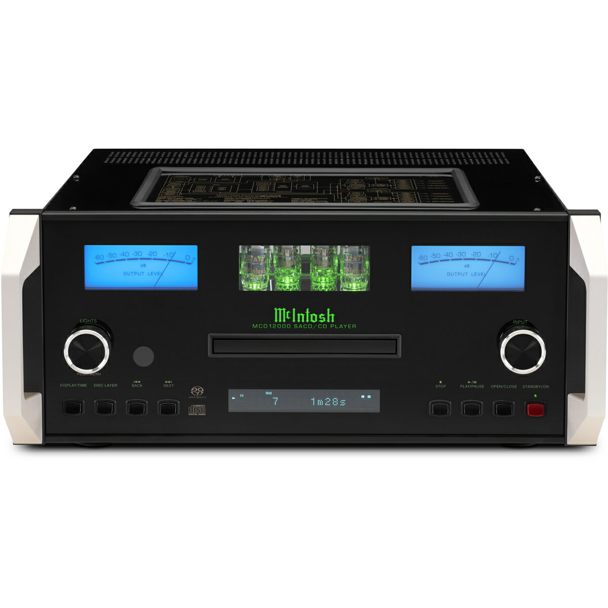 【納期情報：納期未定】【正規輸入代理店品】McIntosh　MCD12000　SACD/CDプレーヤー　マッキントッシュ　MCD12000　【メーカー保証3年】