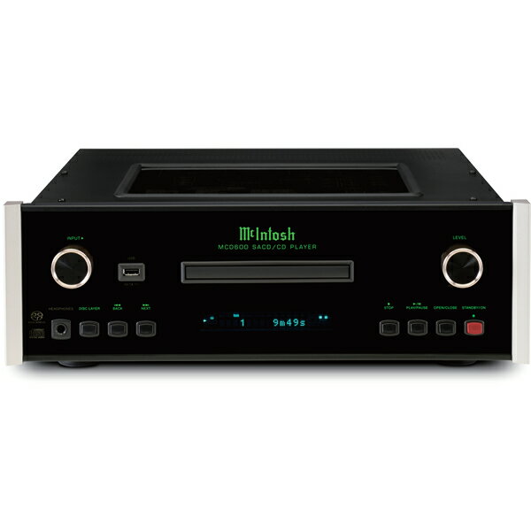 【正規輸入代理店品】McIntosh　MCD600　SACD/CDプレーヤー　マッキントッシュ　MCD600　【メーカー保証3年】