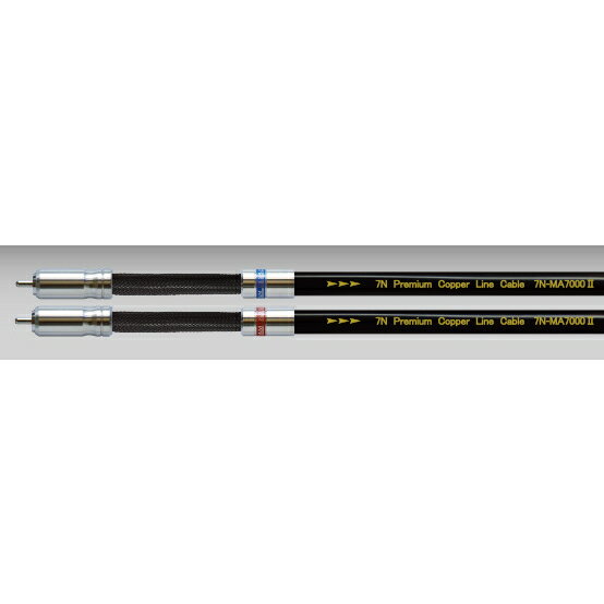 M&M DESIGN　7N-MA7000II/0.5mペア　RCAラインケーブル