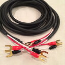 【両端シングル】SAEC SPC-650/3.0mペア + ORB HL-YSI/8個(3.0mペア・Yラグ付完成品) スピーカーケーブル サエク