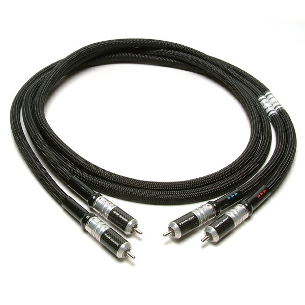 【納期情報：受注生産品　約1か月前後】AcousticRevive　RCA-1.0 Absolute-FM（1.0mX2本)　RCAピンケーブル　アコースティックリバイブ　RCA10ABSOLUTEFM