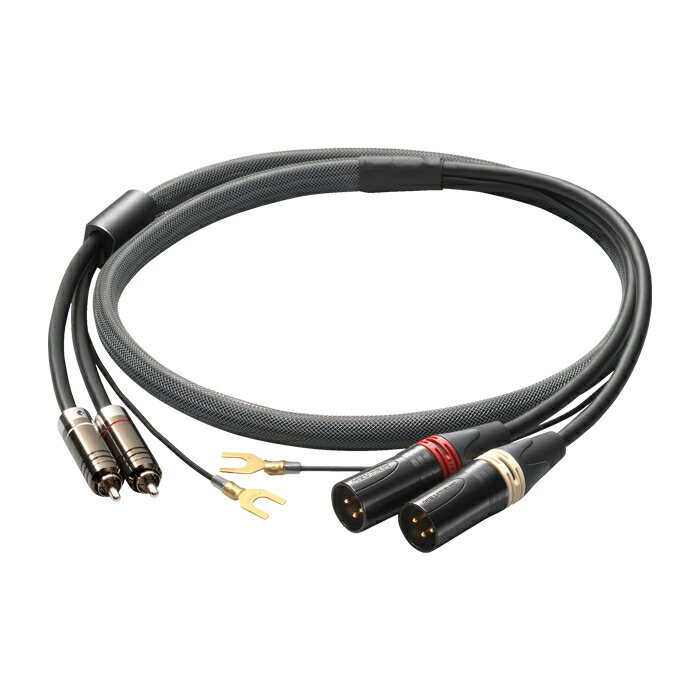 Phasemation CC-1200R/1.2m(RCA-XLR) バランス伝送型フォノケーブル フェーズテック