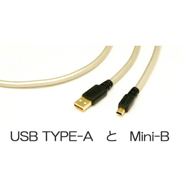 【USB miniBケーブル】【在庫処分特価！】【即納！】GOURD　4207AmB/1.0m（タイプA-miniB）　USBケーブル　ゴード